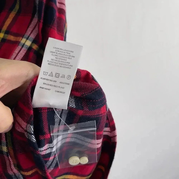 Joe's The Shirt Brush Red Plaid Button Down Shirt - Picture 11 of 13